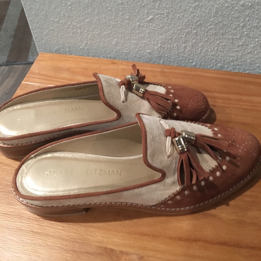 NEW Stuart Weitzman Mules Size 6